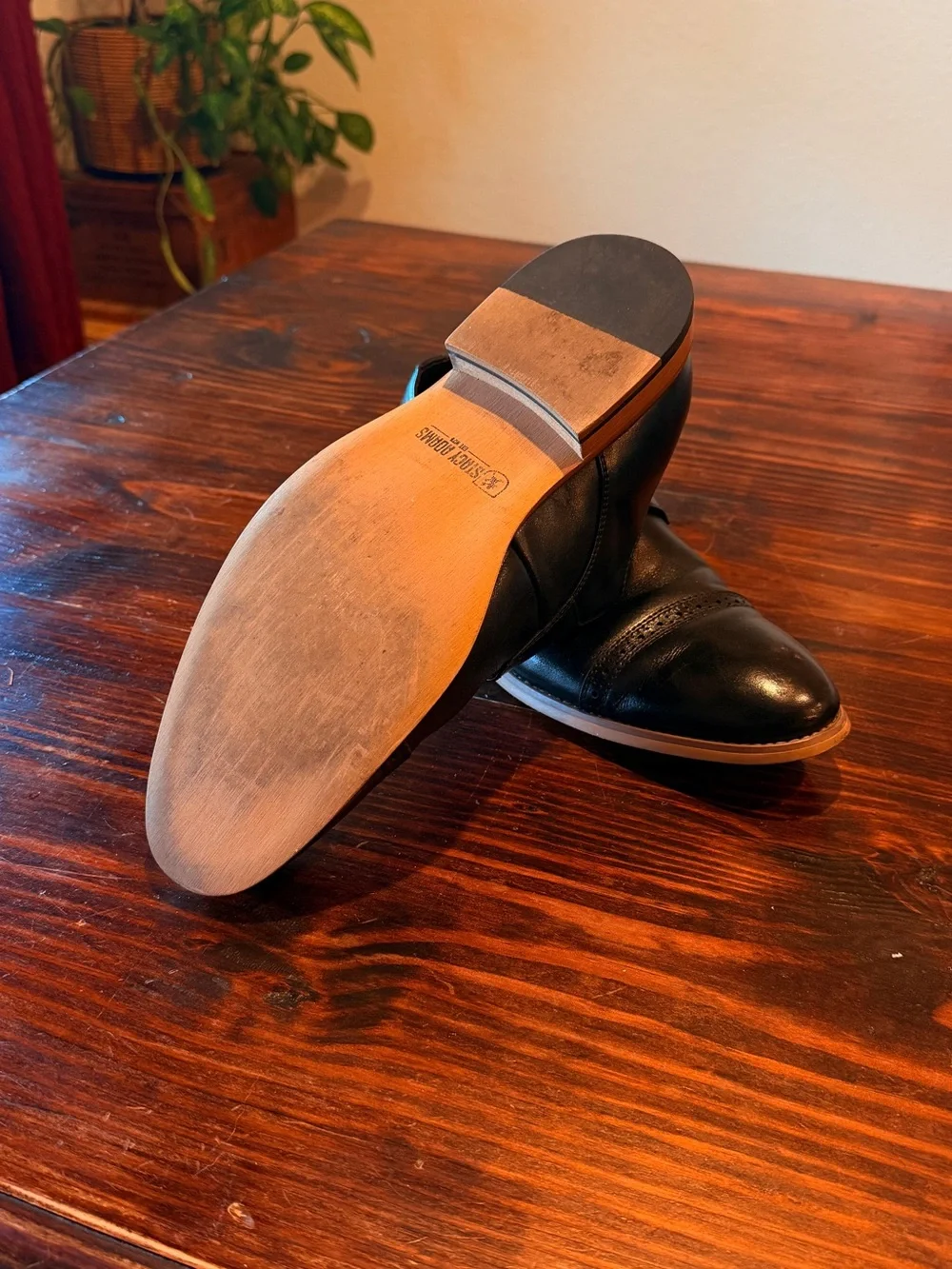 Stacy Adams -  Cap Toe Monk Strap dress shoes sz 8.5 men’s